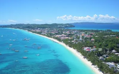 Boat Island hopping tours in Boracay