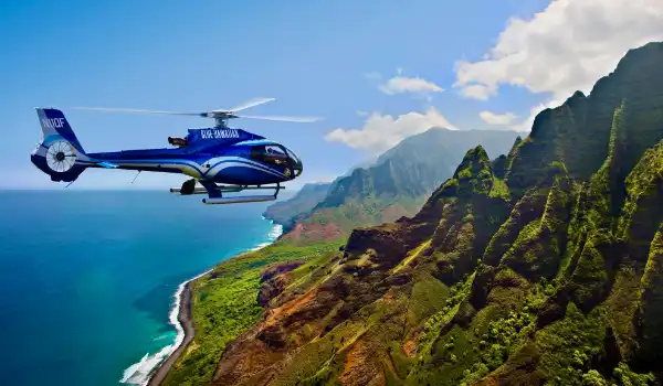 Helicopter tours in the Philippines